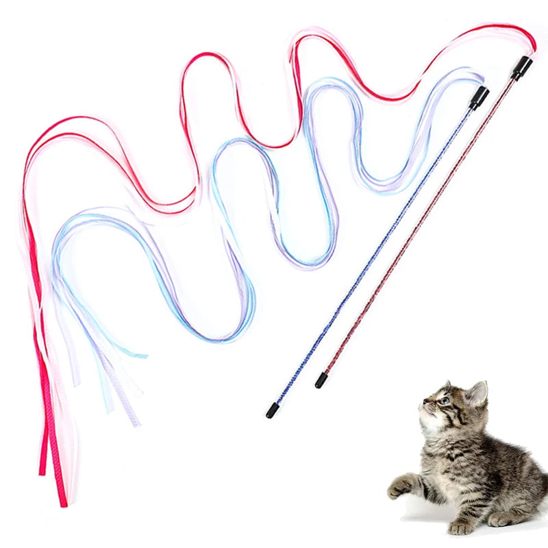 Jouet Ruban Interactif pour Chat