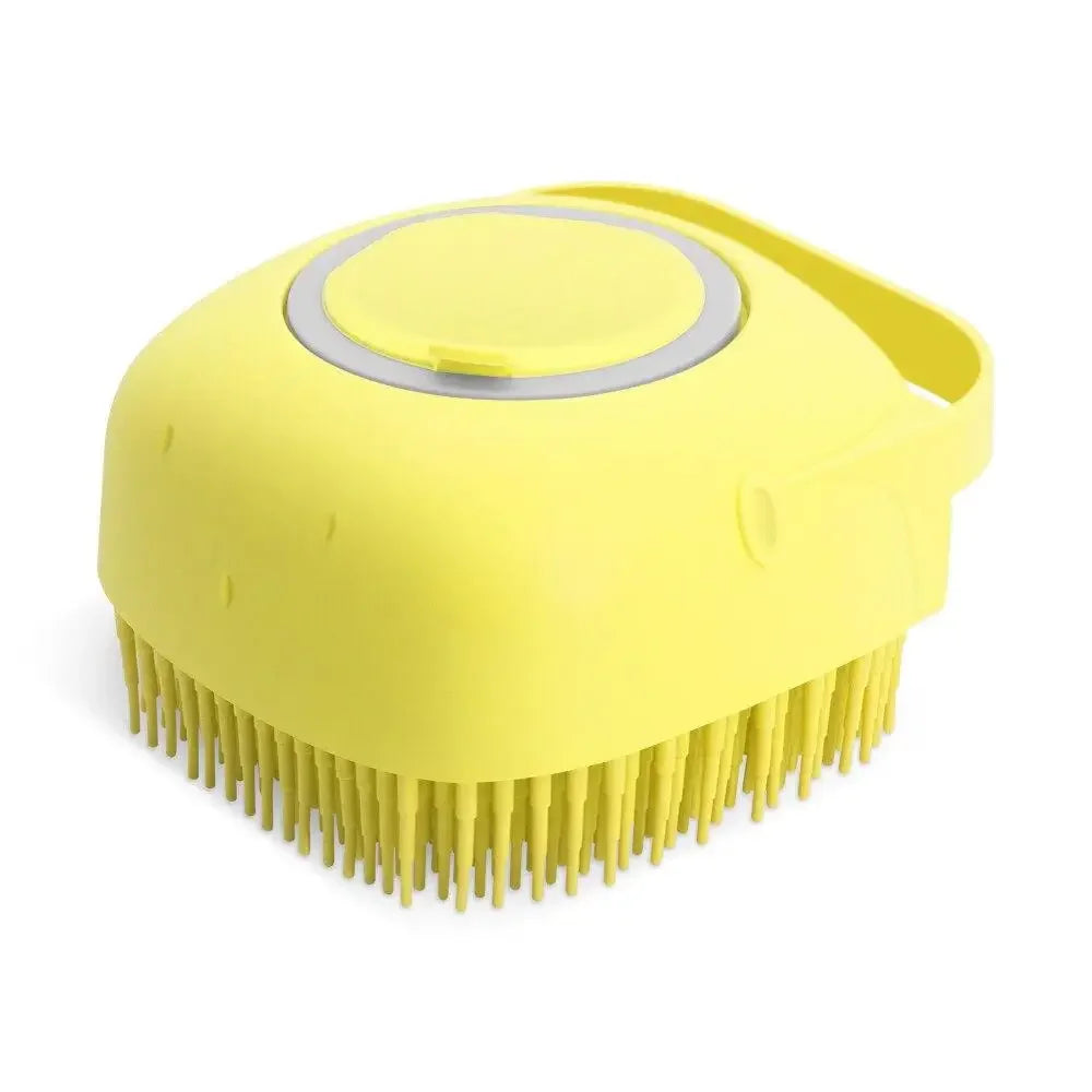 Brosse de Shampoing pour Chien & Chat – Massage, Nettoyage & Réservoir Intégré