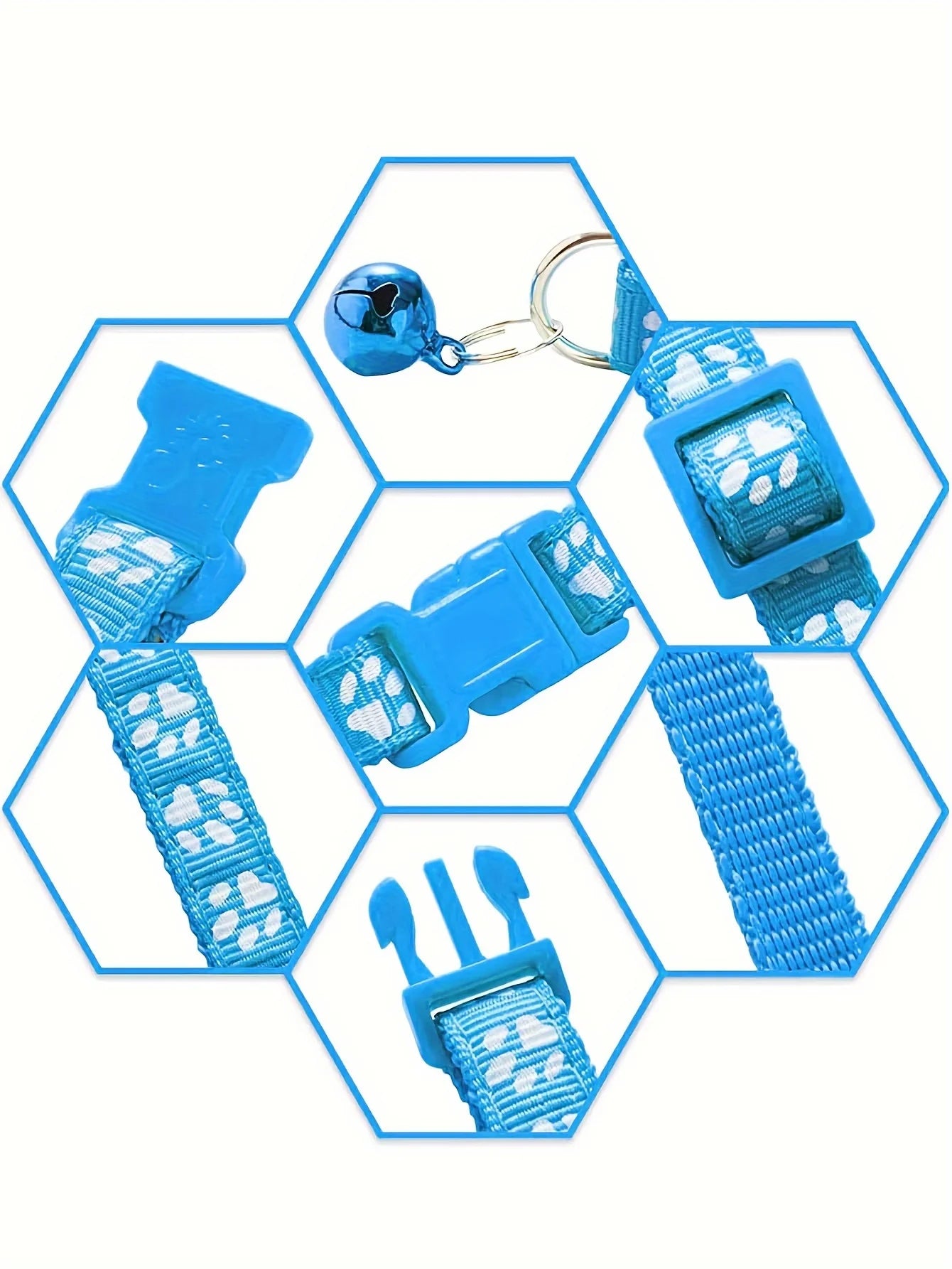 Collier Coloré pour Chat avec Clochette