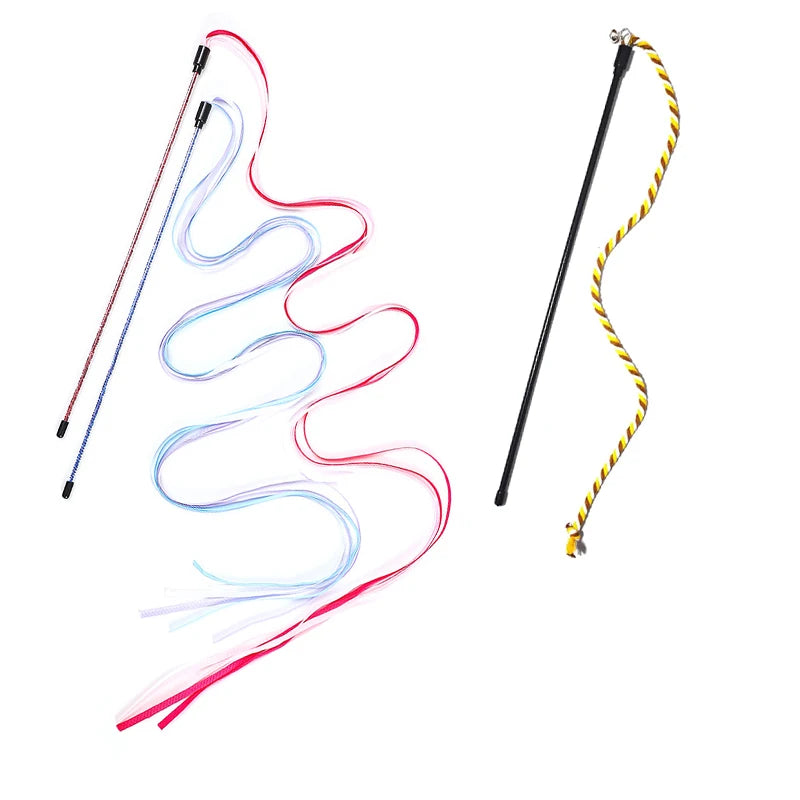 Jouet Ruban Interactif pour Chat