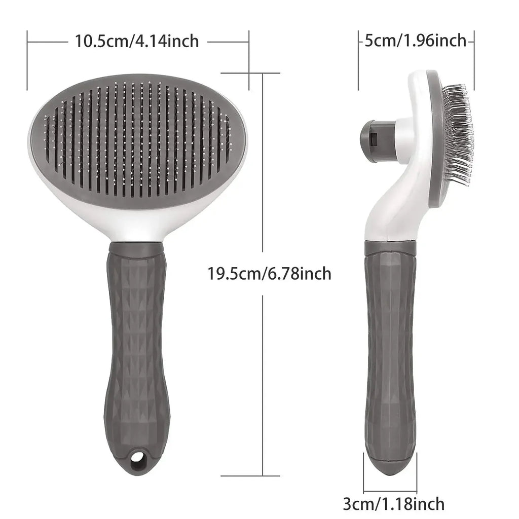 Brosse Auto-nettoyante Anti-Poils pour Chiens & Chats