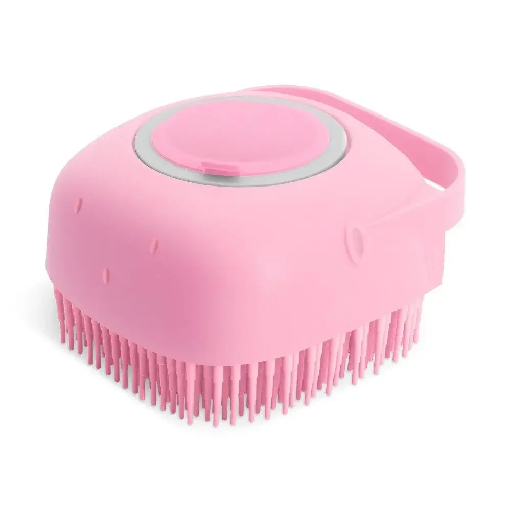 Brosse de Shampoing pour Chien & Chat – Massage, Nettoyage & Réservoir Intégré