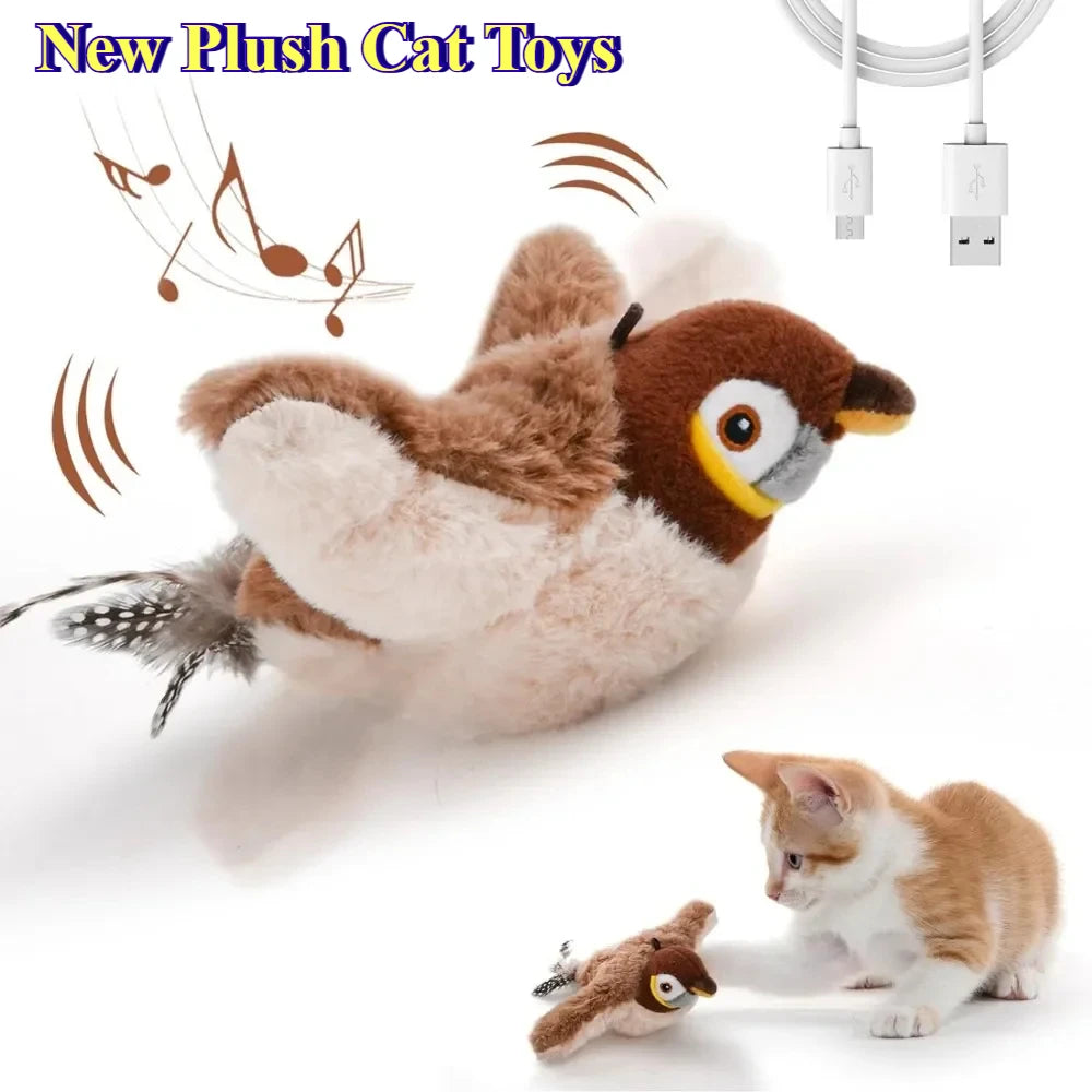Oiseau Interactif Pat Bird™ – Jouet Intelligent pour Chats